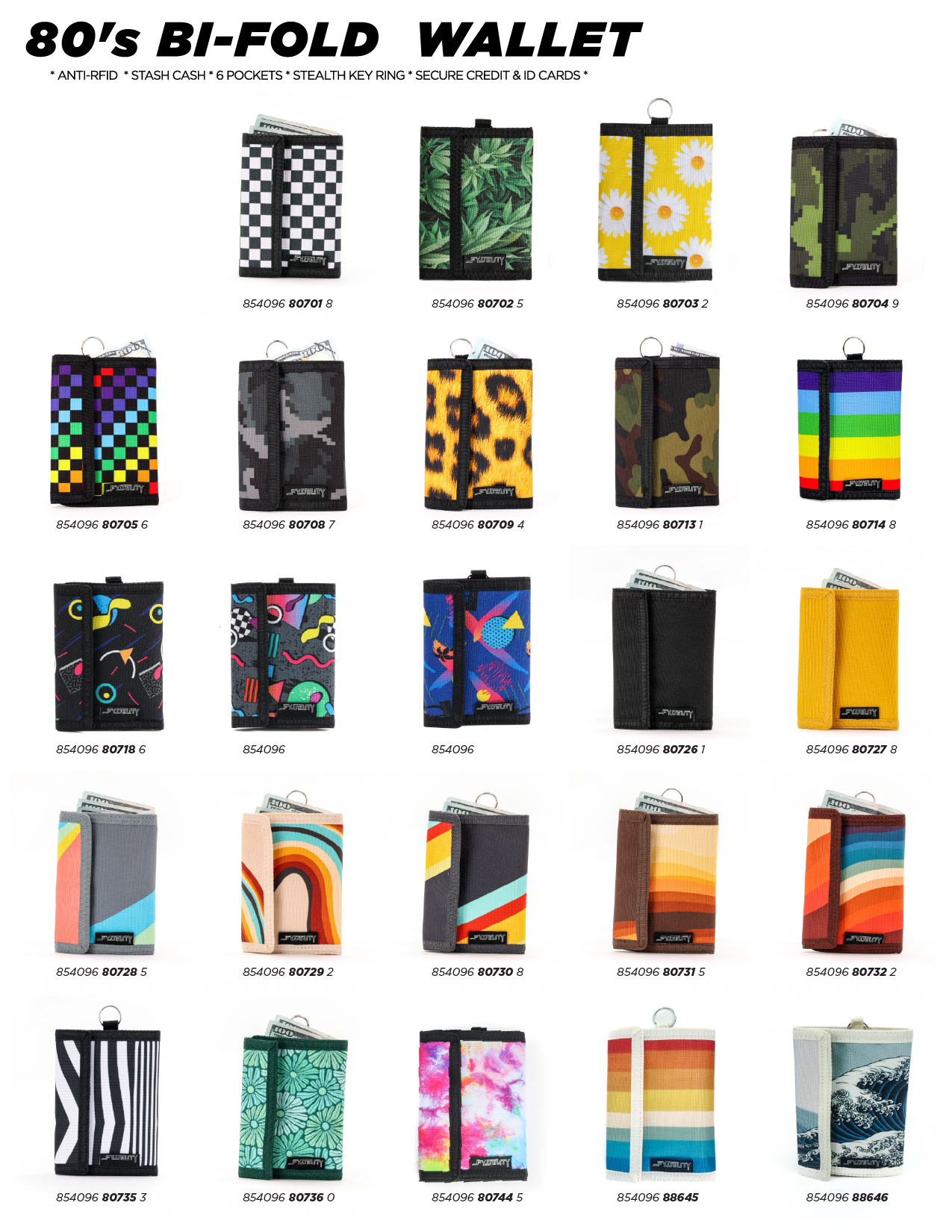 Page 8 - Bi-Fold Wallet Grid